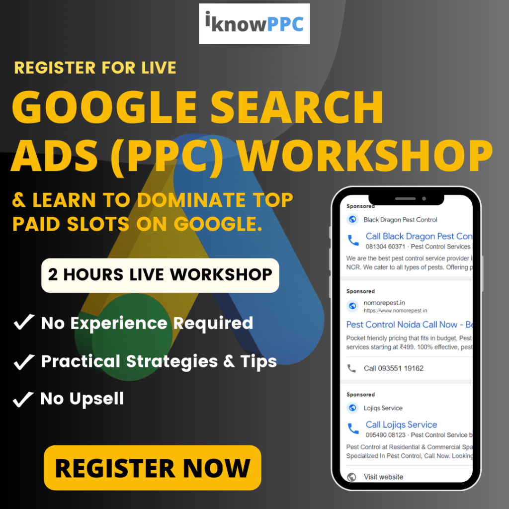 Google Search Ads Workshop